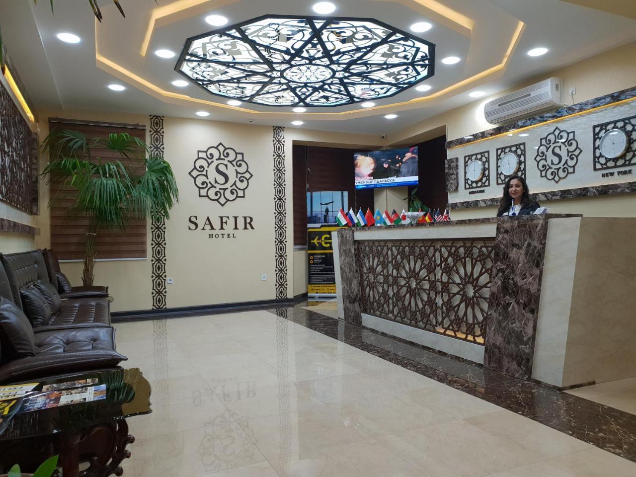 Safir Business Hotel O Doesjanbe Buitenkant foto